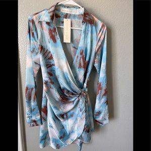 Donnee Par Dieu wrap dress